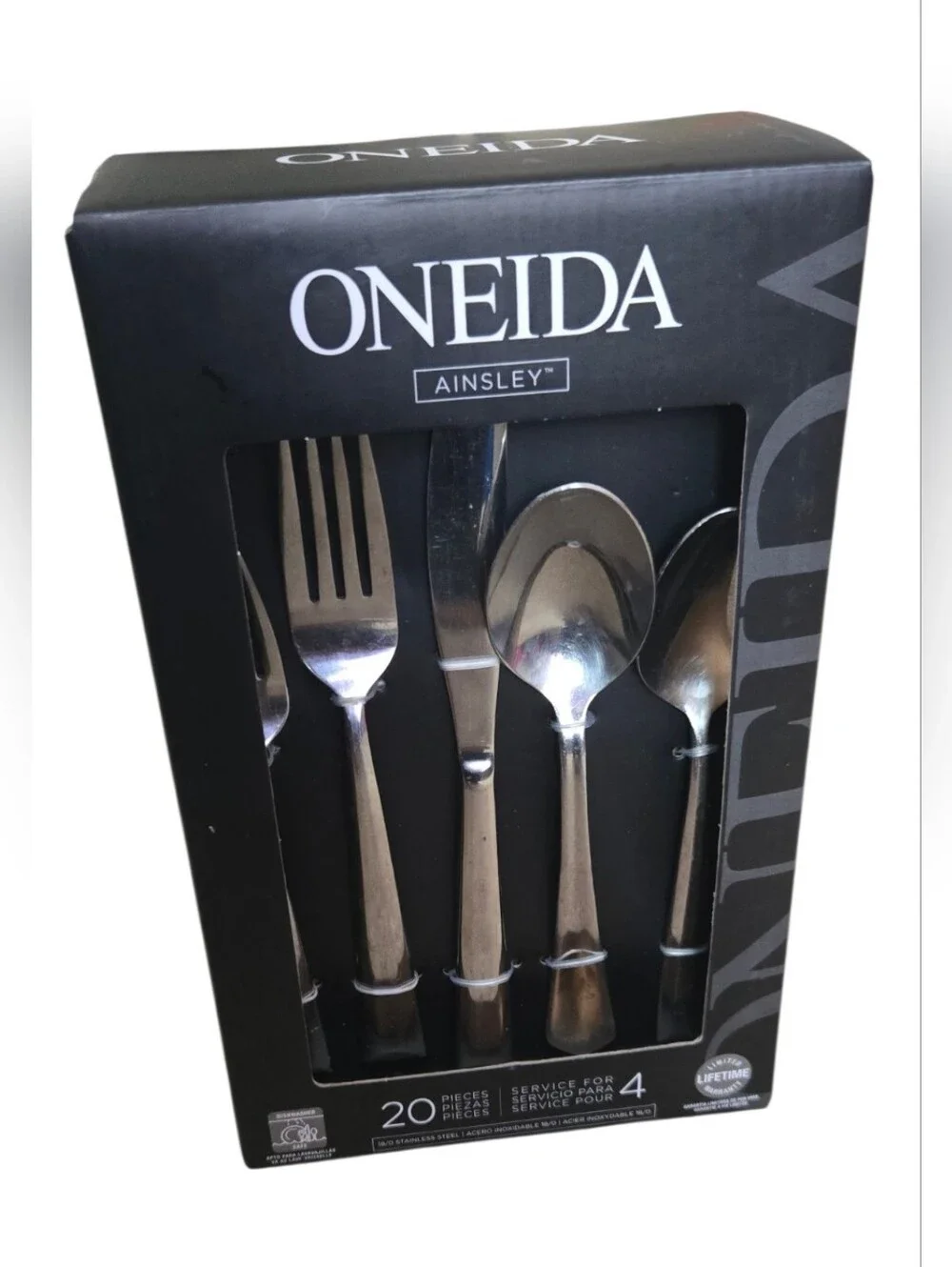 Oneida Ainsley 20pc Flatware Set ✨ Service for 4 NIB